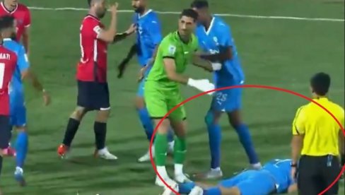 HAOS U LIGI ŠAMPIONA AZIJE! Aleksandar Mitrović zablistao, pa "nokautiran" u opštem metežu (VIDEO)