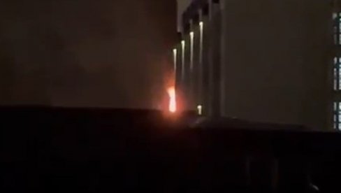 DIM KULJA U NEBO: Veliki požar u Kragujevcu (VIDEO)