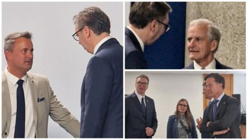 VUČIĆ SA EVROPSKIM LIDERIMA: Važni susreti srpskog predsednika na marginama Samita u Granadi (FOTO)