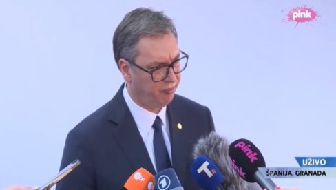SUTRA NA EVROPSKOM SAVETU I TAČKA O KiM: Predsednik Vučić otkrio s kim će još imati sastanke u Granadi