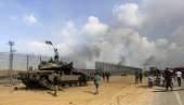 НАПАД НА ГНЕЗДО ТЕРОРА У ПОЈАСУ ГАЗЕ: Израелска војска извела разорну паљбу на око 150 локација