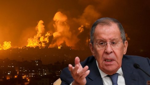 RUSI OČEKUJU PALESTINSKU DRŽAVU: Evo šta Lavrov predviđa nakon okončanja sukoba u Izraelu