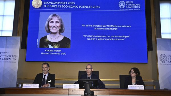 ПОБЕДИЛА БОРБА ЗА ПРАВА ЖЕНА НА ТРЖИШТУ РАДА: Ево ко је овогодишња добитница Нобелове награде за економију