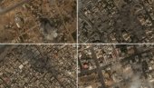 POGLEDAJTE JEZIVE SATELITSKE SNIMKE IZ GAZE - OSTAO SAMO PEPEO: Zgrade sravnjene sa zemljom nakon granatiranja Izraela (FOTO/VIDEO)