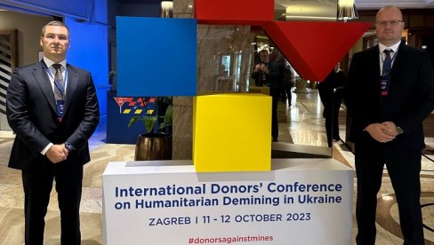 Millennium Team na Međunarodnoj donatorskoj konferenciji u Zagrebu: Humanitarno razminiranje u Ukrajini