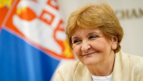 IMATE POVERENJE ČITALACA: Danica Grujičić, ministar zdravlja Srbije, čestitala Novostima 70. rođendan