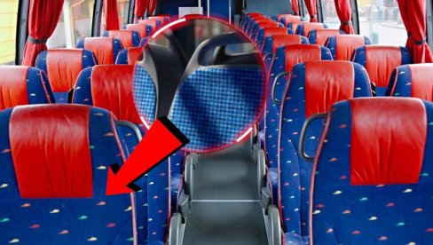 NIJE SLUČAJNO: Znate li zašto su šarena sedišta u autobusima