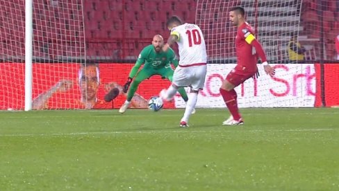 JOVETIĆ ŠOKIRAO SRBIJU: Ovako je napadač Crne Gore postigao gol na Marakani (VIDEO)
