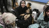 (UZNEMIRUJUĆE) GAZA JE PRETVORENA U PAKAO NA ZEMLJI: Leševi razbacani po ulici - scene apokalipse nakon raketnog udara na bolnicu (FOTO)
