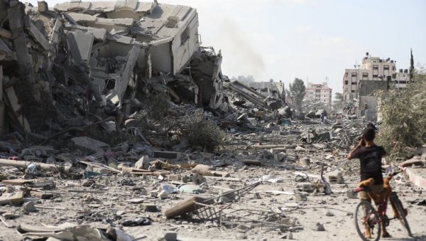 УН: Готово 1,5 милиона становника Газе расељено, објекти су претрпани