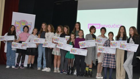 NOVAC ZA USAVRŠAVANJE ŠAMPIONKI: Originalna kampanja za talentovane devojčice u Kruševcu obezbedila 800.000 dinara