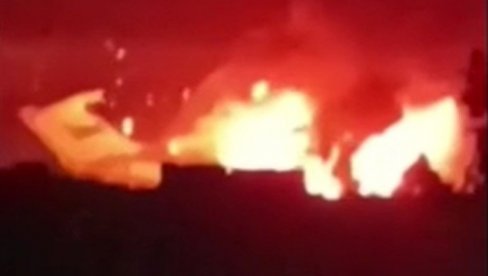 ZAPALIO SE RUSKI AVION DOK JE POLETAO: Za samo par trenutaka pretvorio se u ogromnu vatrenu kuglu (VIDEO)
