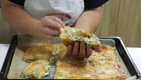BRZO SE SPREMA, LAKO I SAVRŠEN JE DORUČAK: Najjednostavnija domaća pita sa zeljem, ukusnije nešto niste probali (VIDEO)