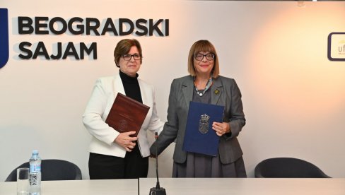 VEZUJU NAS ZAJEDNIČKA ISTORIJA I KOLEKTIVNO SEĆANJE: Na svečanom otvaranju štanda Republike Srpske potpisan memorandum
