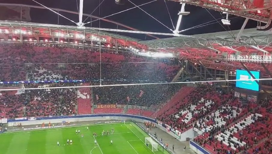 Pljusak i tuga na Marakani, RB Lajpcig slavio protiv Zvezde - Sportklub