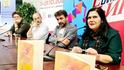 DVA NAGRAĐENA ROMANA: Frederiko Pedrejra i Konstantija Sotiri predstavili svoje knjige