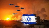 NAPAD IZRAELA KAKAV SE NE PAMTI: Preko 100 aviona pogodilo 150 ciljeva Hamasa u Pojasu Gaze