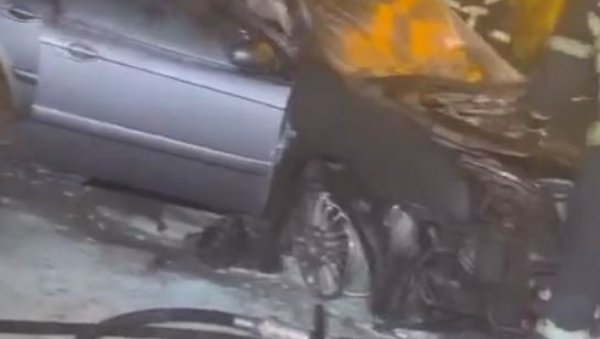 ДВЕ ОСОБЕ ПОВРЕЂЕНЕ: Детаљи тешке саобраћајне несреће на Карабурми (ВИДЕО)