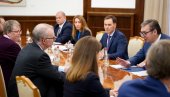 СРБИЈА ПОСТИГЛА ОДЛИЧНЕ РЕЗУЛТАТЕ: Вучић се састао са делегацијом ММФ
