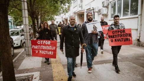 UMETNICI NOVU VLADU DOČEKALI PROTESTOM: Kulturnim radnicima smeta imenovanje Vujovićeve za  ministarku