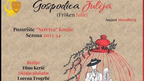 ГОСТУЈЕ ГОСПОЂИЦА ЈУЛИЈА: На сцени Дадова представа Позоришта Неретва