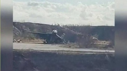 ПОГЛЕДАЈТЕ- ЈОШ ЈЕДНА ЖРТВА ЛАНЦЕТА: Страдао украјински Су-27 (ВИДЕО)