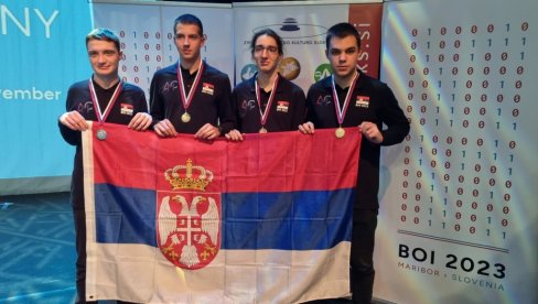 ОНИ СУ ПОНОС СРБИЈЕ: На Балканској олимпијади из информатике наши средњошколци освојили четири медаље (ФОТО)