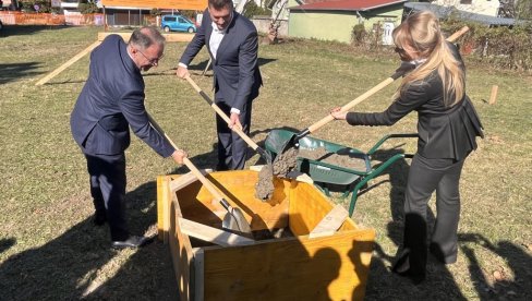 PODIĆI ĆE KVALITET OBRAZOVANJA U PANČEVU: Počela izgradnja Trening centra kod Mašinske škole