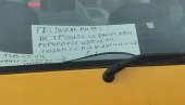PA DOKLE VIŠE? Duhovita poruka jednog Beograđanina nasmejala mnoge - evo kako se obratio lopovima (FOTO)