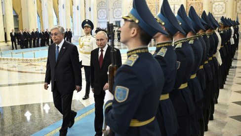 ПУТИН У КАЗАХСТАНУ: Две земље стратешки партнери и савезници