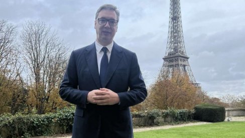 TO BI BILO VEOMA VAŽNO I ZA SRBIJU Vučić: Pokrenuta veoma važna tema u Parizu