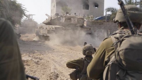 RAT U IZRAELU: IDF pogodio protivoklopne jedinice Hamasa;  Vojska SAD - Pomorski dron Huta eksplodirao u Crvenom moru (FOTO)