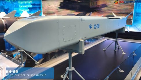 НОВИ РУСКИ АДУТ: На авио-изложби Дубаји ер Шоу приказана ракета Х-69 (ВИДЕО)
