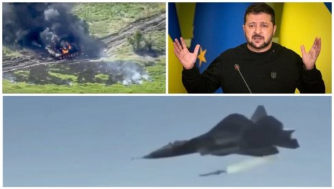 RAT U UKRAJINI: Žestoke borbe za tvrđavu Avdejevka; Rusi napreduju kod Kupjanska i Bahmuta; Stigla nova partija Su-57  (VIDEO/FOT