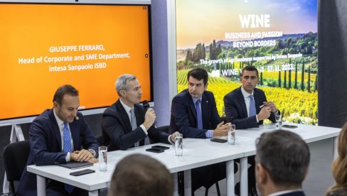 Banca Intesa подржала међународни сајам вина „Wine Vision by Open Balkan“