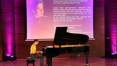 OMAŽ ANDRIJI ČEKIĆU: U Smederevu održan koncert na ubijenog dečaka u Ribnikaru