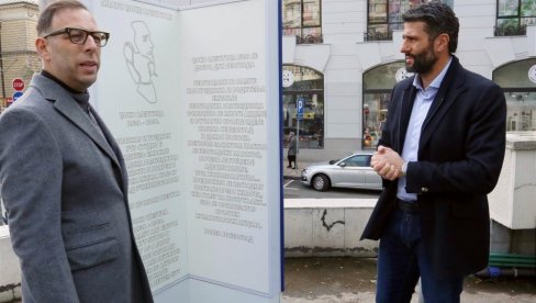 OBNOVLJENO OBELEŽJE ĐOKI VJEŠTICI: Grad Beograd obezbedio novac za obnovu spomenika legendarnom novinaru