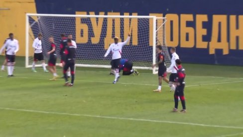 TAJNI MEČ CRVENO-BELIH: Zvezda odigrala utakmicu za koju je malo ko znao, Barak Bahar imao šta da zapazi (VIDEO)