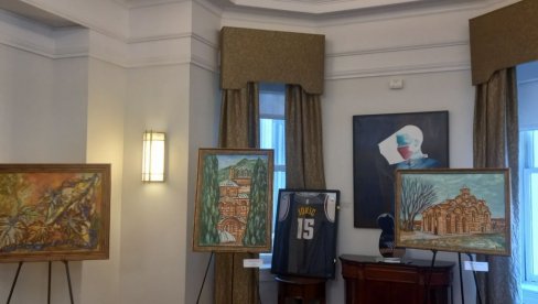 KIČICOM GOVORI O POREKLU: „Srpski pravoslavni motivi“ umetnice iz Sokobanje na izložbi u Ambasadi Srbije u Vašingtonu