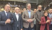 STVARI SE KREĆU U DOBROM SMERU Vučić: U Kraljevu će biti urađen dijagnostički centar, vrtići, škole