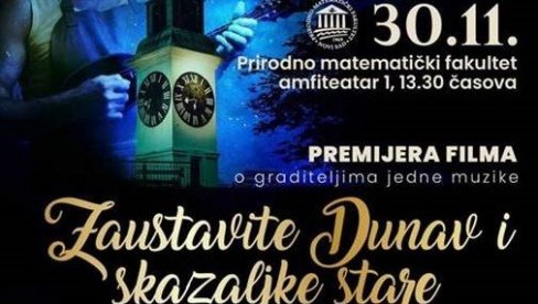 „ZAUSTAVITE DUNAV I SKAZALJKE STARE“ : Projekcija dokumentarnog filma na Prirodno-matematičkom fakultetu u Novom Sadu
