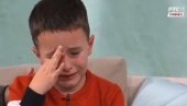 O, DUŠO... Dete se rasplakalo u programu uživo RTS-a, voditeljka morala da ga umiruje, a razlog je neverovatan (VIDEO)
