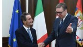 RAZGOVOR O PROJEKTIMA OD OBOSTRANOG INTERESA: Vučić sa predsednikom italijanske regije Lombardija (FOTO)