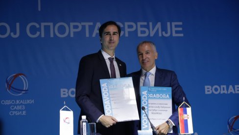 VELIKI DAN ZA VODAVODU: Otvorena nova proizvodna linija i potpisan ugovor sa Odbojkaškim savezom Srbije OSS