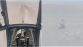 NEVEROVATAN SNIMAK SA RATIŠTA: Moćni ruski Mi-8 uništava ukrajinski pomorski dron (VIDEO)