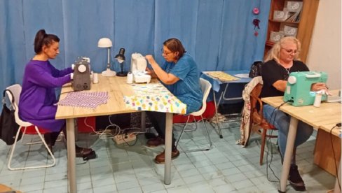 КРЕАТИВНА ПОНУДА УГОСТИТЕЉСТВУ: Текстилне потрепштине „Мејд бај Новљанке“