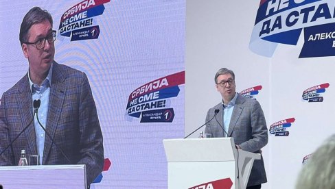 PROSEČNE PLATE BIĆE 1.400, A PENZIJE VIŠE OD 650 EVRA Predsednik Vučić: Ja imam snove da gradimo