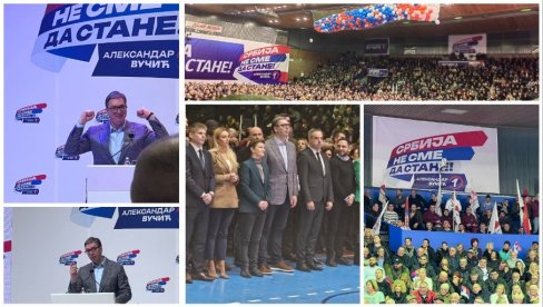 ONI BI DA PONOVO SVE UNIŠTE, ZATO ĆEMO DA IH POBEDIMO Predsednik Vučić na skupu u Jagodini poslao snažne poruke narodu  (FOTO/VIDEO)