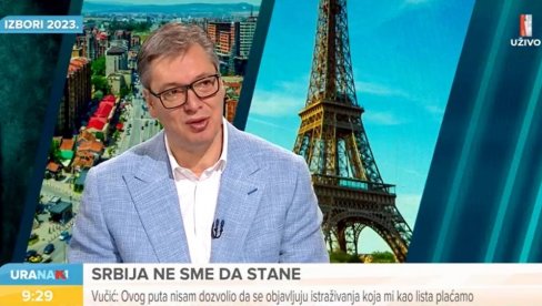 SNS IMALA NAJBOLJU KAMPANJU OD KADA UČESTVUJE NA IZBORIMA Vučić: Zasnivala se na rezultatima rada