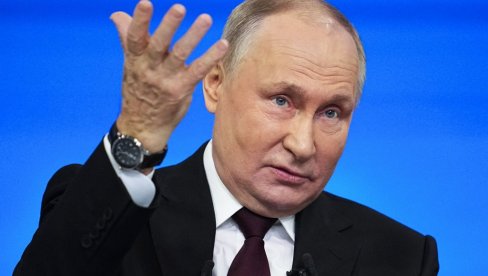 СВИ ОНИ ИМАЈУ ПРОБЛЕМЕ ПРЕКО ГЛАВЕ Путин саопштио главни резултат протекле године, па се осврнуо на Европу